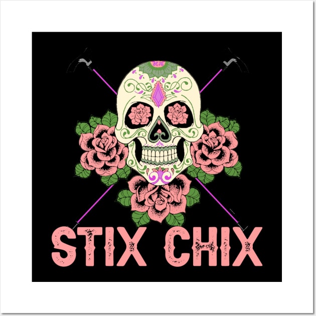 STIX CHIX Wall Art by Stix